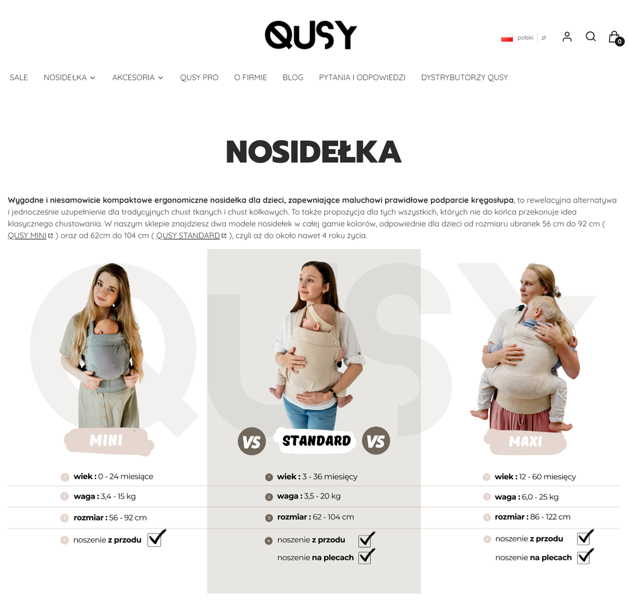Ergonomiczne nosidełka – zdrowa pozycja dziecka